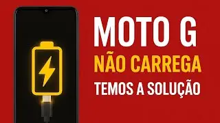 My Moto G won't charge, it just keeps showing a lightning bolt icon.