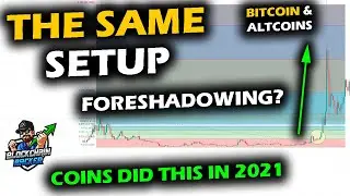 THIS WAS HOW IT BEGAN IN 2021, as Bitcoin Price Chart and Altcoins Have Similar Setups