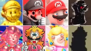 Evolution of Mario & Peach Doppelgangers (1996 - 2024)