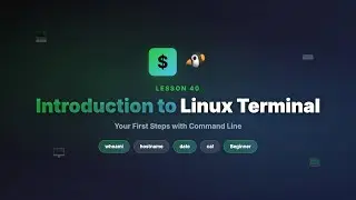 Introduction to Linux Terminal - Your First Commands | whoami, hostname, date, cal