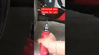 Universal side skirts for car