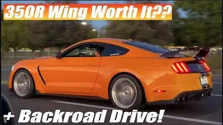 GT350 R Wing Review! | Better handling!?