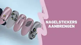 Nagelstickers aanbrengen