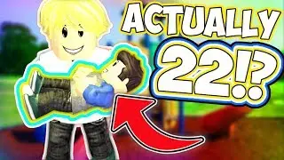 22 YEAR OLD BECOMES A BABY!? - Roblox Adopt Me
