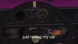 Just Reving My Car