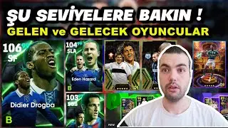 ŞU SEVİYELERE BAKIN 😲106 DROGBA, 104 DAVİD VİLLA, BUGÜN GELENLER & PAZARTESİ GELECEK OYUNCULAR