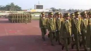 Laos police song. ຫົງທອງ ລອຍພະຈັນ - ແຜ່ນດິນເກິດ