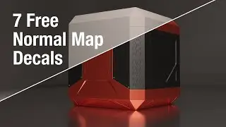 How to Apply and Create Sci-Fi Normal Map Decals in Blender (No Addons Required)