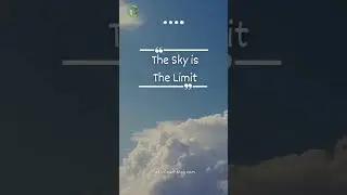 🚀 The Sky is The Limit. #shorts #businesssuccessquotes