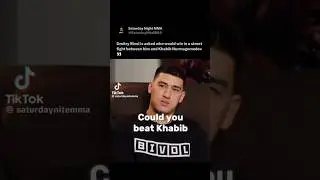 Could Bivol  Beat Khabib in a Street Fight? (His Answer Shocked Everyone) @Tiktoksaturdaynitemma