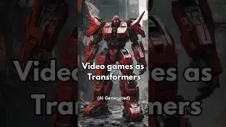Ai draws Video Games as Transformers #ai #transformers #videogames #aigenerated #aiartcommunity