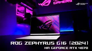 Тестируем игровой ноутбук с OLED-дисплеем | Обзор ROG Zephyrus G16 на RTX 4070
