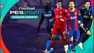 PES 2021 PPSSPP Camera PS5 Android Offline New Transfers Update Real Face & Kits