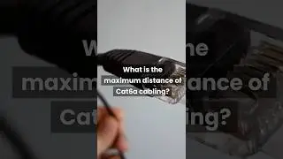 What is the maximum distance of Cat6a cabling?  Maximum distance of Cat6a
