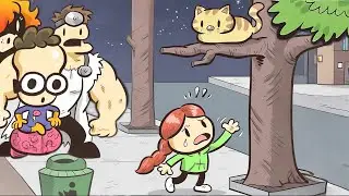 Superheroes vs. The Evil Tree? Nerd and jock funny comic Dub, E 287