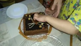 Торт Ленинградский - распаковываю и лакомлюсь тортиком!