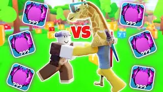 Huge *115* egg battle against Lie (Lucky block Legends)