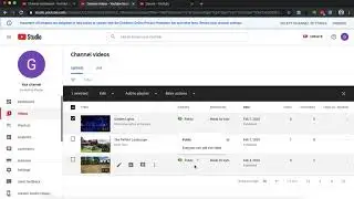 Create Playlist in YouTube Studio