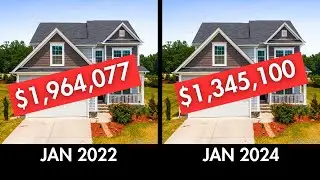 Halton & Peel Home Prices Have Dropped 30% in 2 Years