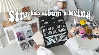 🩶Stray kids ATE album unboxing (Limited ver.) + EPIC FAIL unofficial skzoo unboxing…🥲