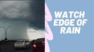 Edge of the rain | Side of Rain | One side rain | Rain clouds | Physics Only