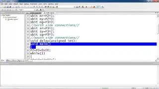 Traffic Signal implementation using 8051 Micro controller
