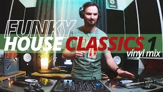 FUNKY HOUSE classics 90's - 2000's vinyl mix