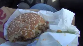 Testissä Double Bacon (McDonald's)