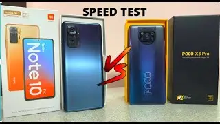 POCO X3 PRO VS REDMI NOTE 10 PRO GEEKBENCH,BGMI,SPEEDTEST //SHOCKING RESULTS//.