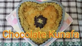 Chocolate Kunafa/Arabic Kunafa/Arabic Special Chocolate Kunafa By Zaara,s Kitchen