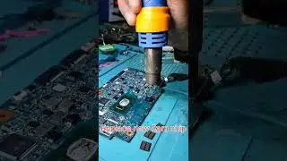 Laptop onboard ram chips replacement