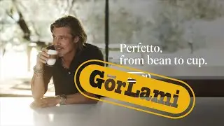 Brad Pitt coffee parody. Gorlami