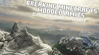 BREAKING Minecraft's Modded Limits (1800+ Mods)