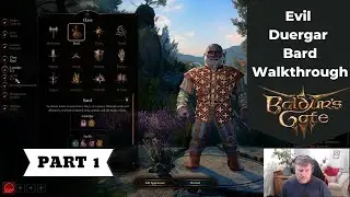 Baldur's Gate 3 Walkthrough - Evil Duergar Bard (Part 1)