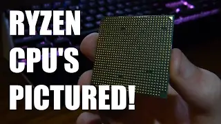 AMD RYZEN CPU'S AND BOX PICTURED