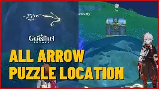 All Arrow Puzzle Location in Sumeru - Hidden Luxurious Chest | Genshin Impact