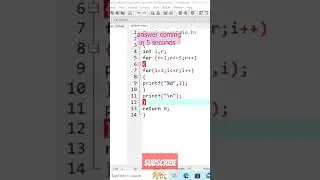 programming question | programming quiz 