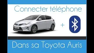Comment connecter/déconnecter téléphone en Bluetooth sur Toyota Auris
