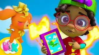 Are you a DRAGON? 🐉 Roar! | Dragon Song for Kids | HeyKids Nursery Rhymes
