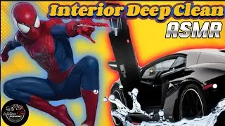 ASMR Car Detailing | NO MUSIC | Auto Interior Cleaning