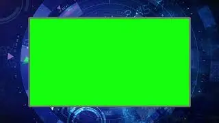 Green Screen Graphics | Digital Background with green screen for Chroma | HD 1080P