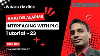 Siemens SCADA Training 23 - Real time PLC Analog Alarms configuration in SCADA System