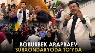 Boburbek Arapbaev Surxondaryoda to'yda