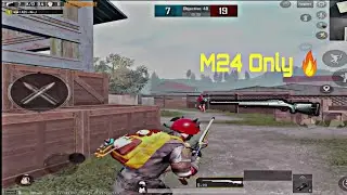 Pro Emulator Vs Noob Ipad Player🔥 | M24 Only Challenge | Who Will Win ?