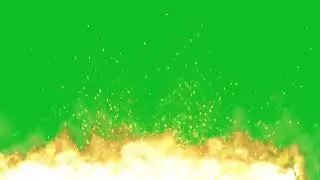 Free Fire Flames Green Screen Background Video Effects-Free Fire Sparks Green Screen Video Effects