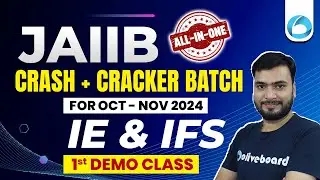 JAIIB ALL-IN-ONE Batch 2024 | IE & IFS 1st Paid Demo Classes | JAIIB OCT NOV 2024 | By Himanshu Sir