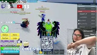 3 milhões de fragmentos no blox fruits