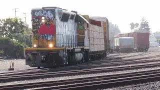 Union Pacific Camarillo run and Oxnard Yard 8/21/24