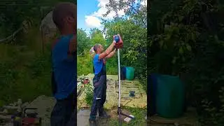 СКВАЖИНА ИГЛА 👍💦#абиссинскаяскважина #свояскважина52 #абиссинскийколодец#shorts