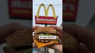 $3 Vegan Burger #shorts #vegan